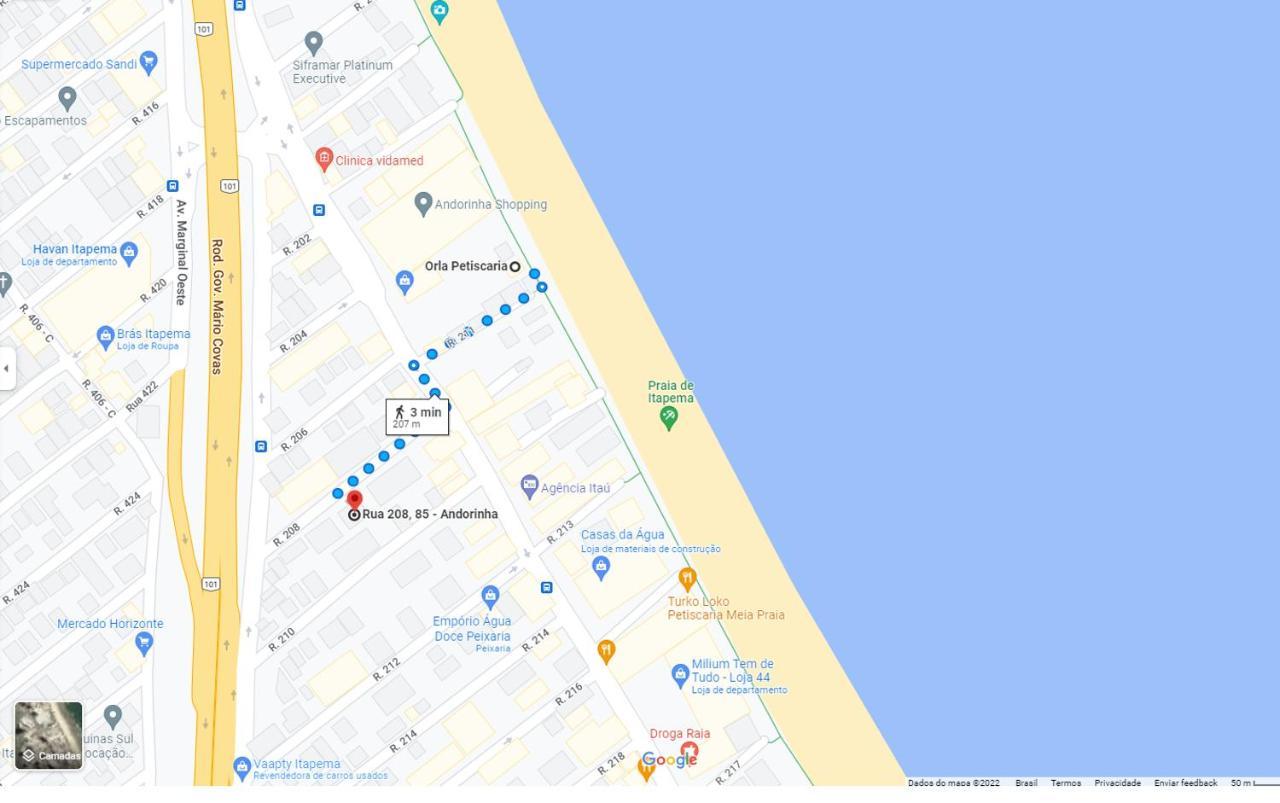 Apartamento 200 Metros Da Praia 03 Quartos Com Ar Condicionado - Meia Praia - Itapema Exterior foto