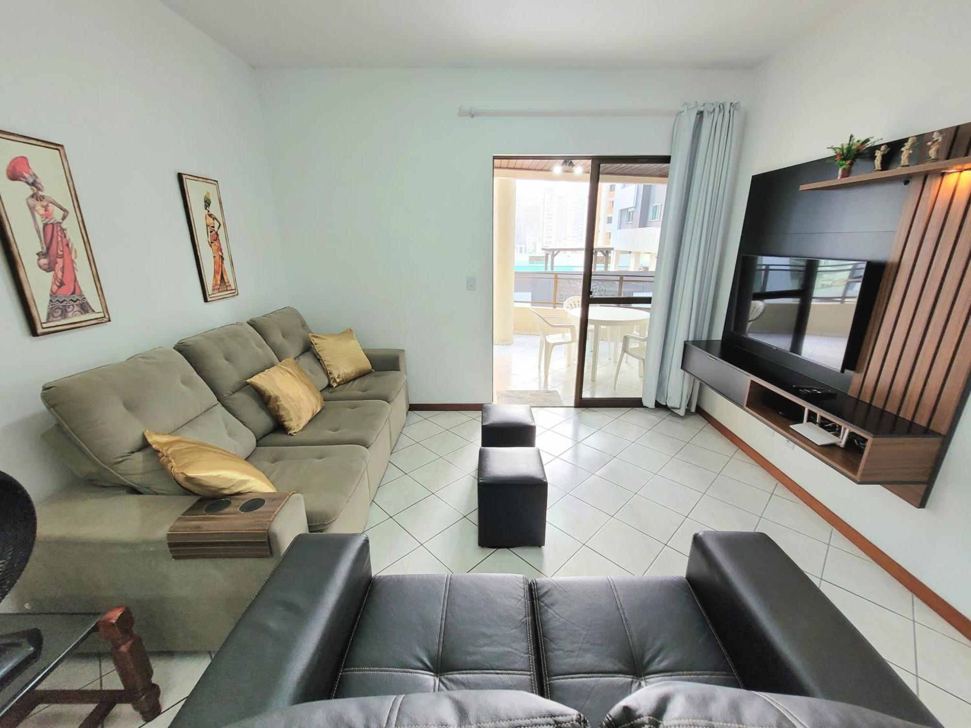 Apartamento 200 Metros Da Praia 03 Quartos Com Ar Condicionado - Meia Praia - Itapema Exterior foto