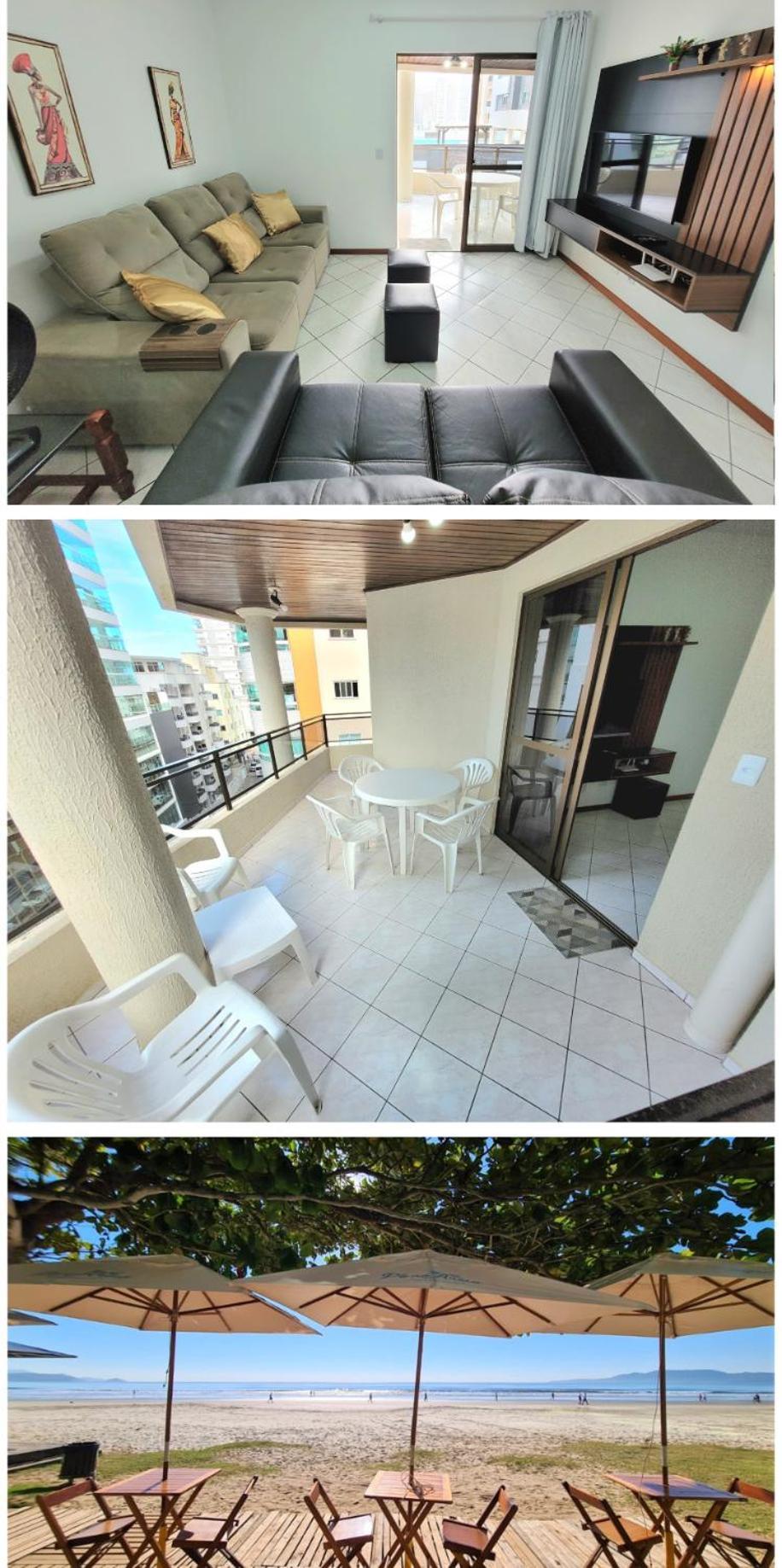 Apartamento 200 Metros Da Praia 03 Quartos Com Ar Condicionado - Meia Praia - Itapema Exterior foto